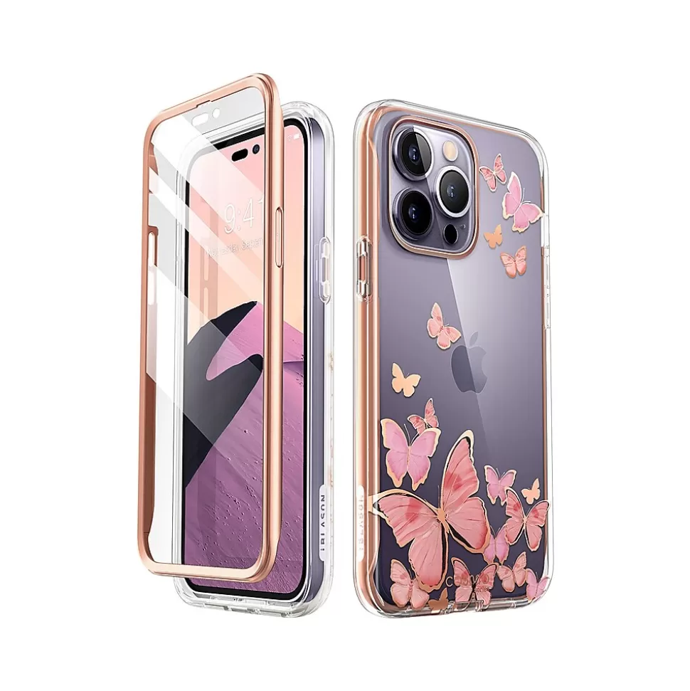 i-Blason Cosmo Pinkfly Case for iPhone 14 Pro Max (iPhone2022Pro-6.7-Cosmo-SP-Pinkfly) New