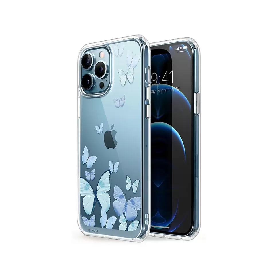 i-Blason Halo Butterfly Blue Snap Case for iPhone 13 Pro Max (iPhone2021-6.7-Halo-F) Discount