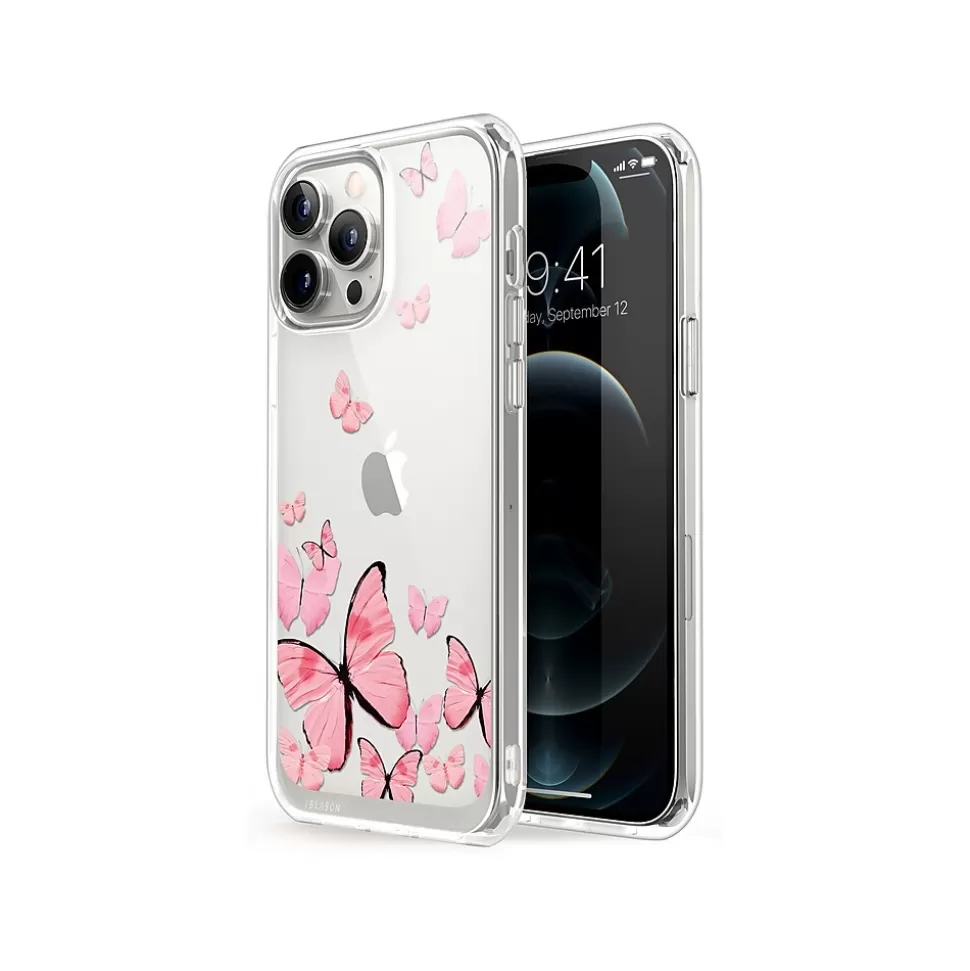 i-Blason Halo Butterfly Pink Snap Case for iPhone 13 Pro Max (iPhone2021-6.7-Halo-E) Shop
