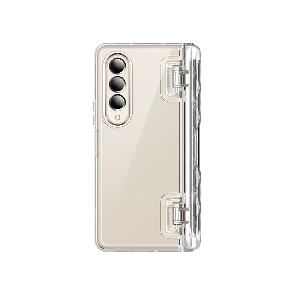 i-Blason Halo Clear Snap Case for Samsung Galaxy Z Fold4 (Galaxy2022-ZFold4-5G-Cosmo-Pen-SP-Clear) Hot