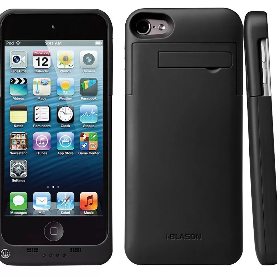 i-Blason PowerGlider 8-Pin Lightning Rechargeable Battery Case for Apple iPod Touch 5th Generation, Black Store