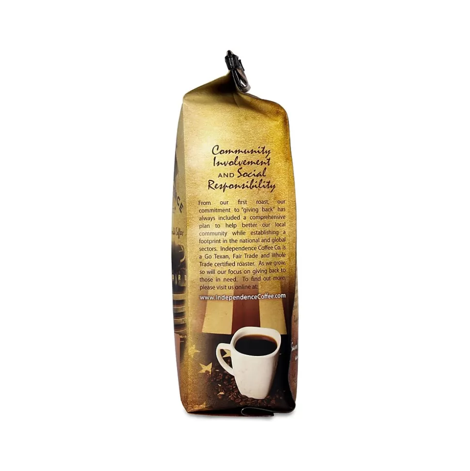 Independence Coffee Co. Madalyn's Backyard Pecan Coffee Bag, 12 oz. (MBP.GR-72ozcs) Flash Sale