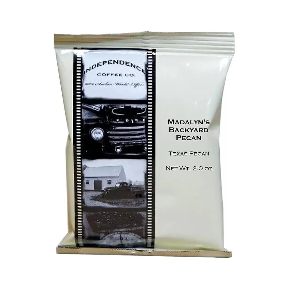 Independence Coffee Co. Madalyn's Backyard Pecan Coffee Frac Pack, Light Roast, 2 oz., 40/Carton (MBP.FP-2.0oz40ctbx) Best Sale