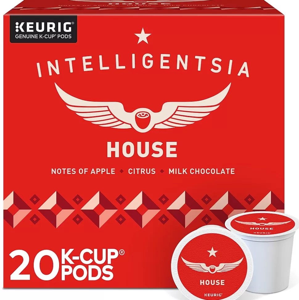 Intelligentsia House Coffee Keurig® K-Cup® Pods, Light Roast, 20/Box (5000371868) Best