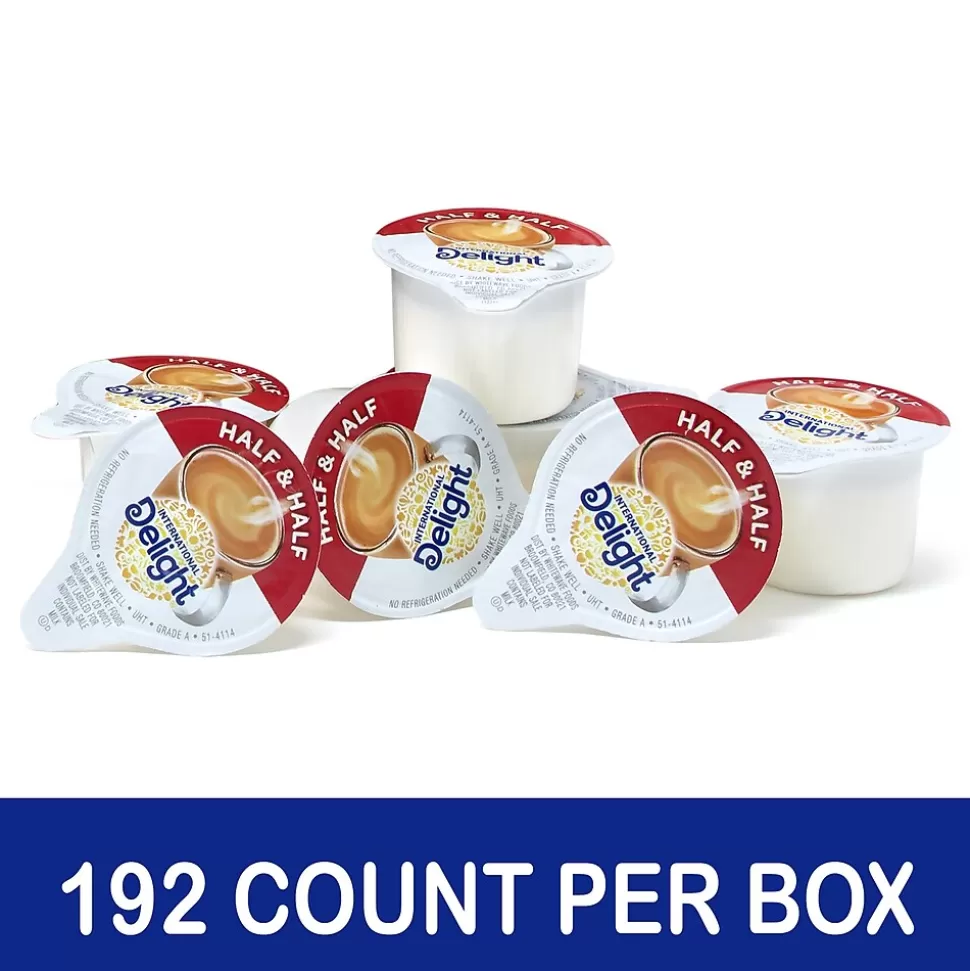 International Delight Coffee House Half & Half Creamer, 0.4 oz, 192/Pack (902-00456) Best Sale