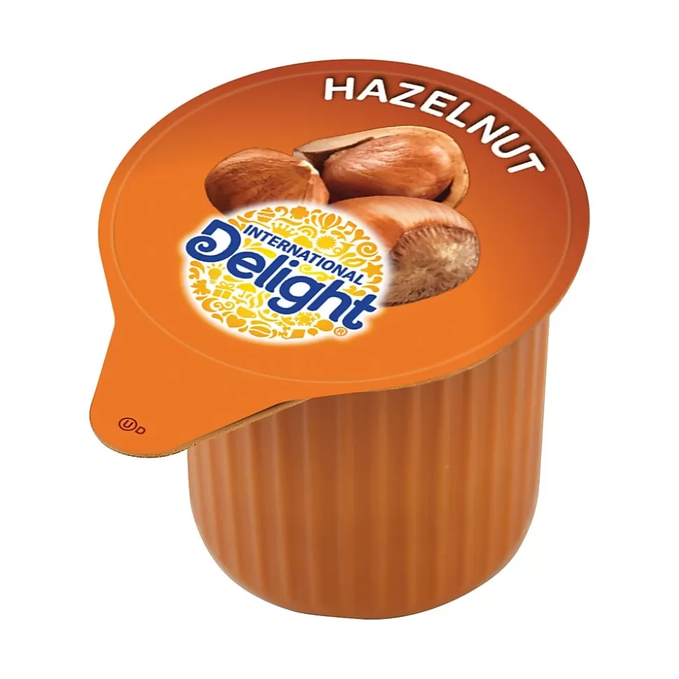 International Delight Hazelnut Dairy Free Liquid Creamer, 0.44 oz., 24/Box (WWI100680) Store