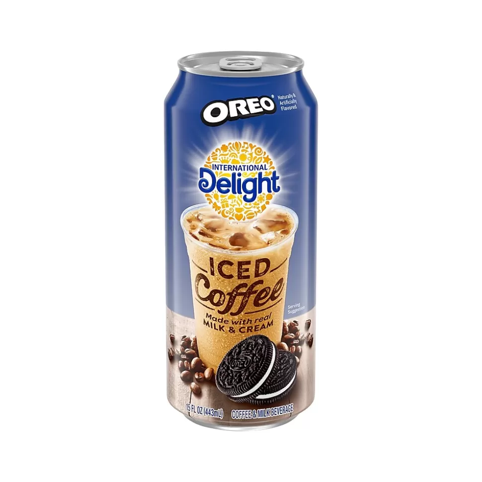 International Delight Iced OREO Coffee, 15 fl. oz., 12/Carton (745189/177175) Sale