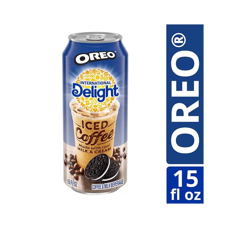International Delight Iced OREO Coffee, 15 fl. oz., 12/Carton (745189/177175) Sale