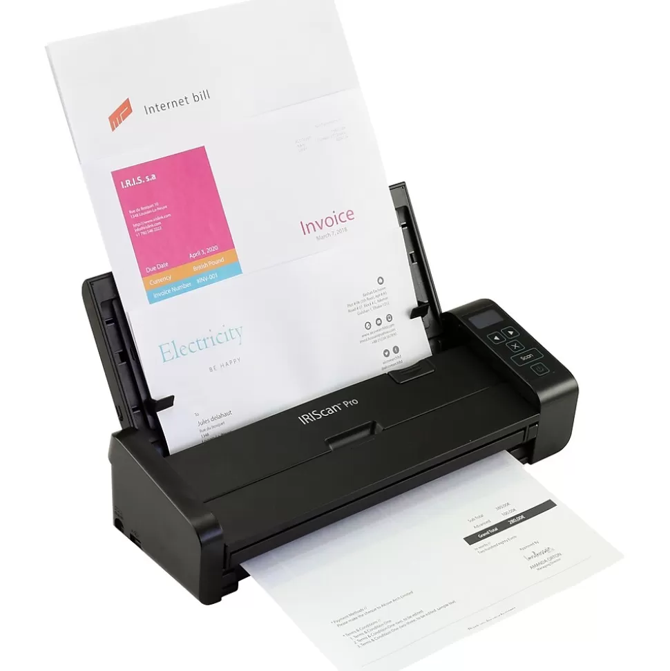 Iris can Pro 5 459035 Desktop Scanner, Black Hot