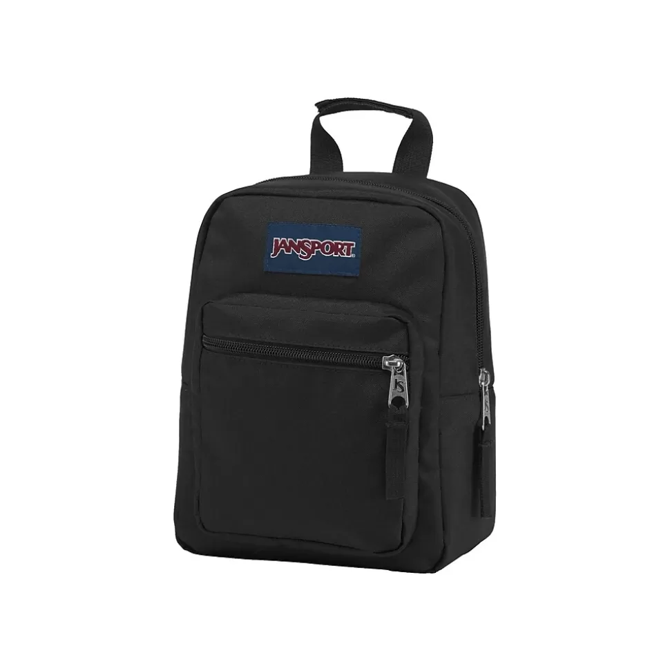 JanSport Big Break Lunch Bag, Black, 7 Oz. (JS0A352L008) Discount