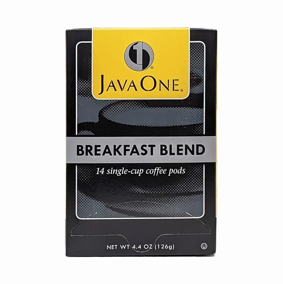 JavaOne Breakfast Blend Coffee Freshpack, Light Roast, 84/Carton (JTC30106CT) Cheap