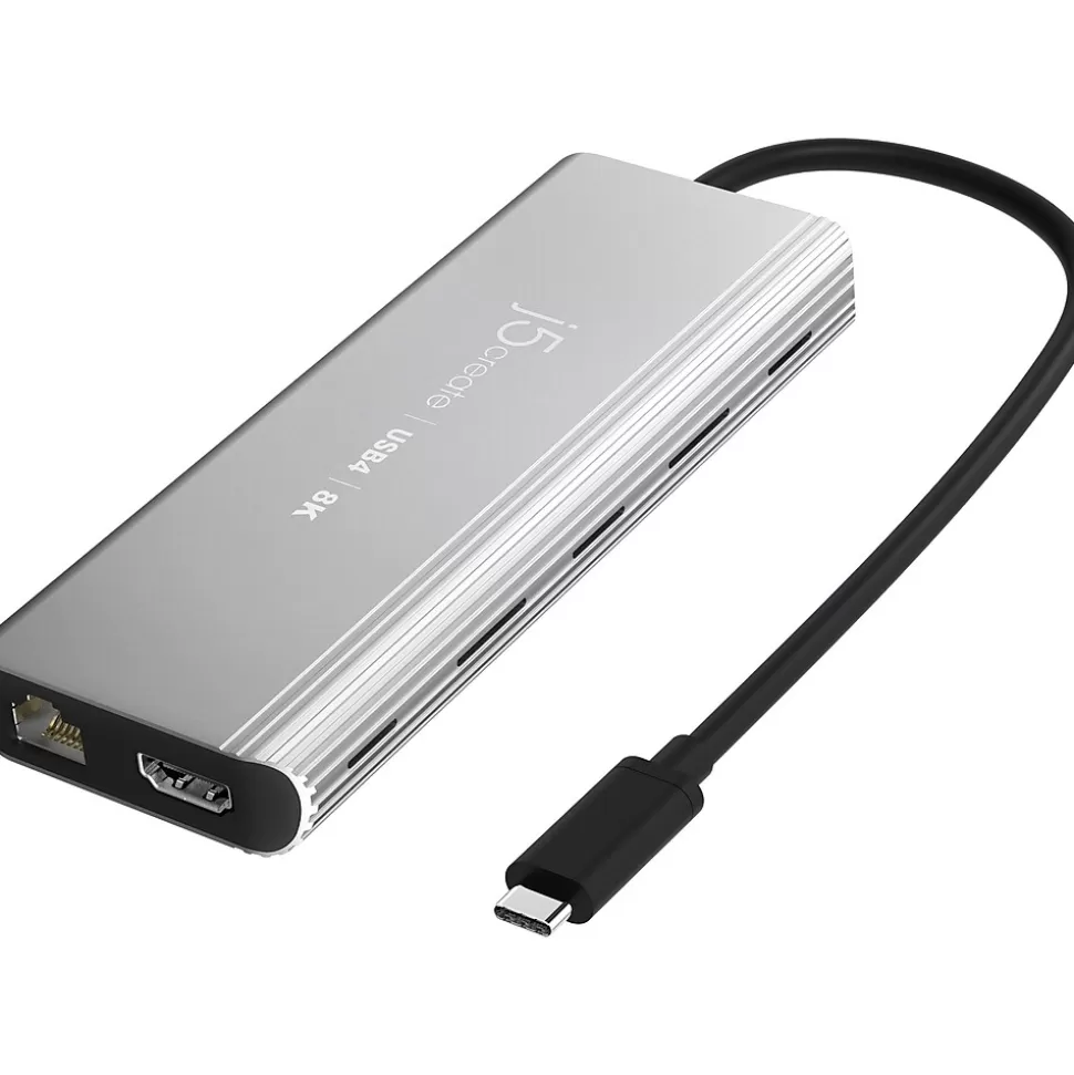 j5create 6-Port USB-C Hub, Space Gray (JCD403) Sale