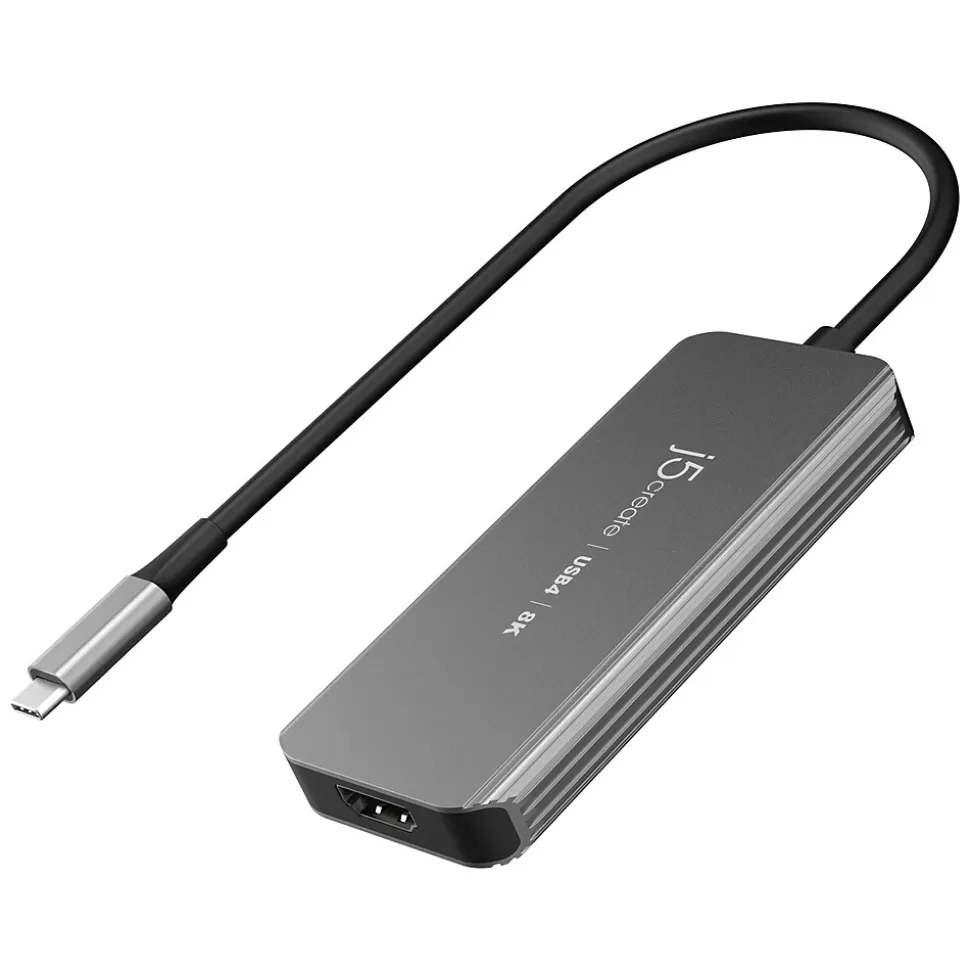 j5create 5-Port USB-C Hub, Space Gray (JCH453) Cheap