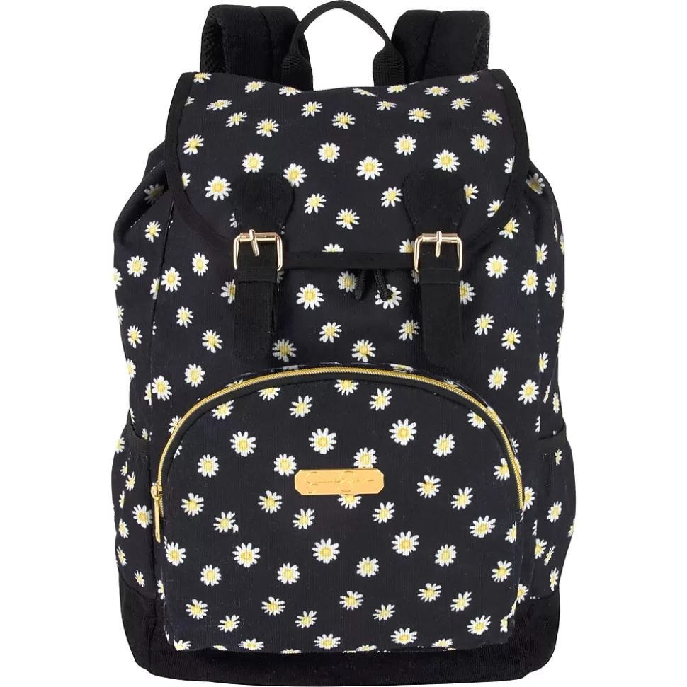 Jessica Simpson Daisy Laptop Backpack, Blue/White (2146STA) New