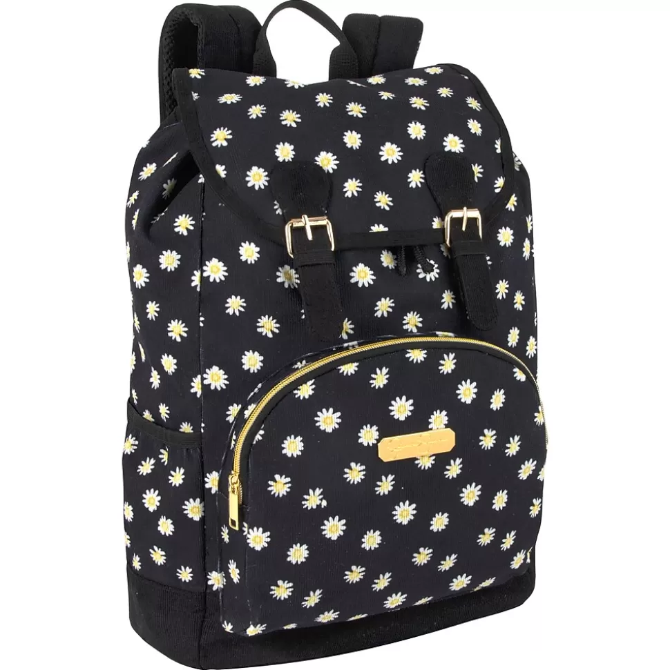 Jessica Simpson Daisy Laptop Backpack, Blue/White (2146STA) New