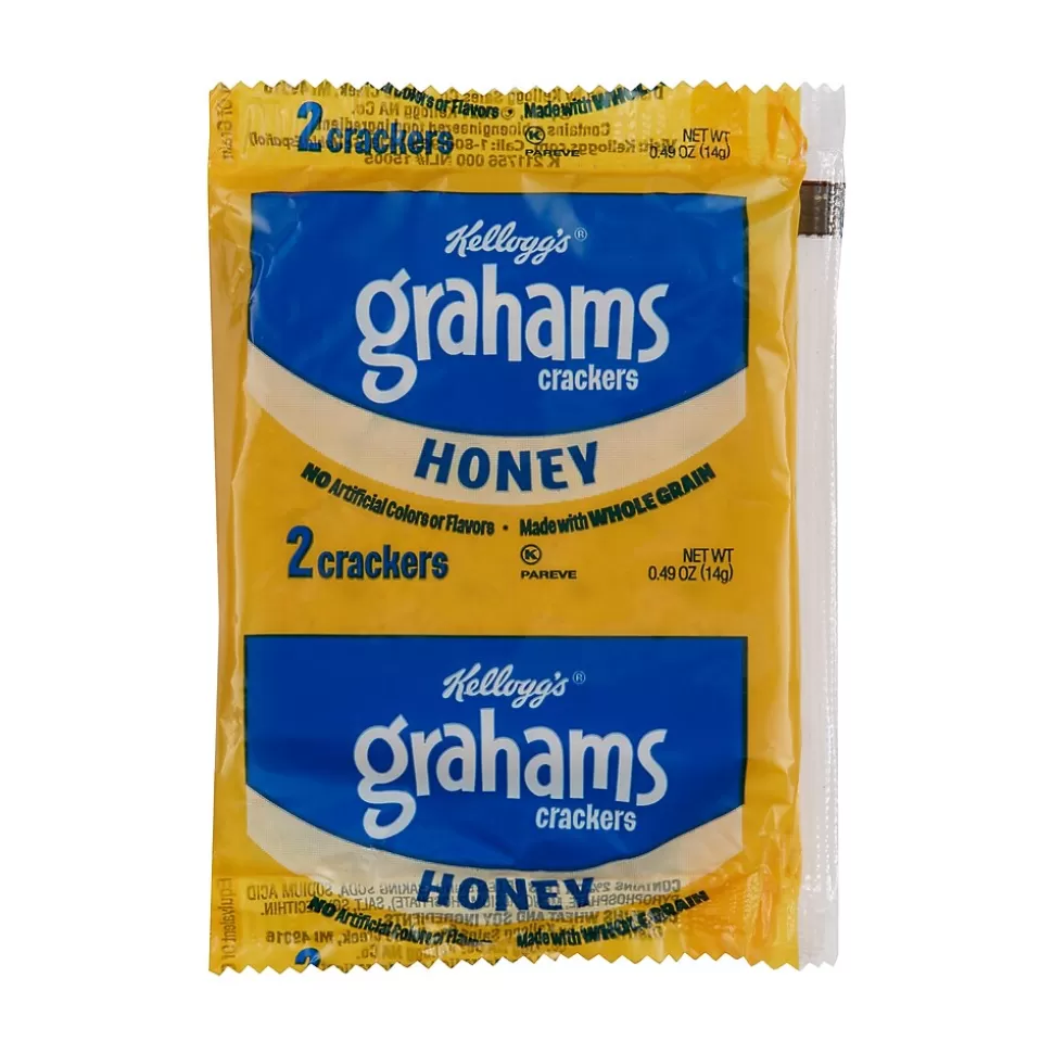 Kellogg's Honey Graham Crackers, .49 oz., 200/Carton (802690) Cheap