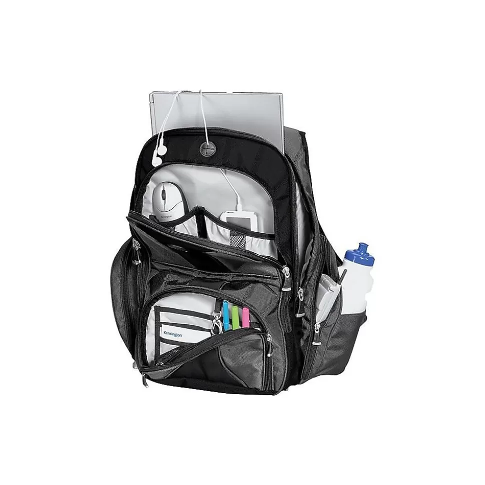 Kensington Contour Laptop Backpack, Black (K62238A) New