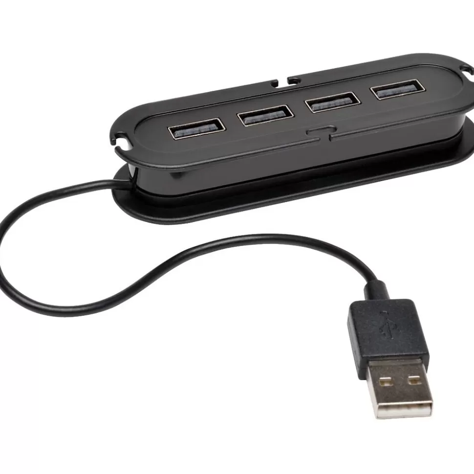 Kensington Hi-Speed 4-Port USB 2.0 Hub, Black (U222-004) Shop