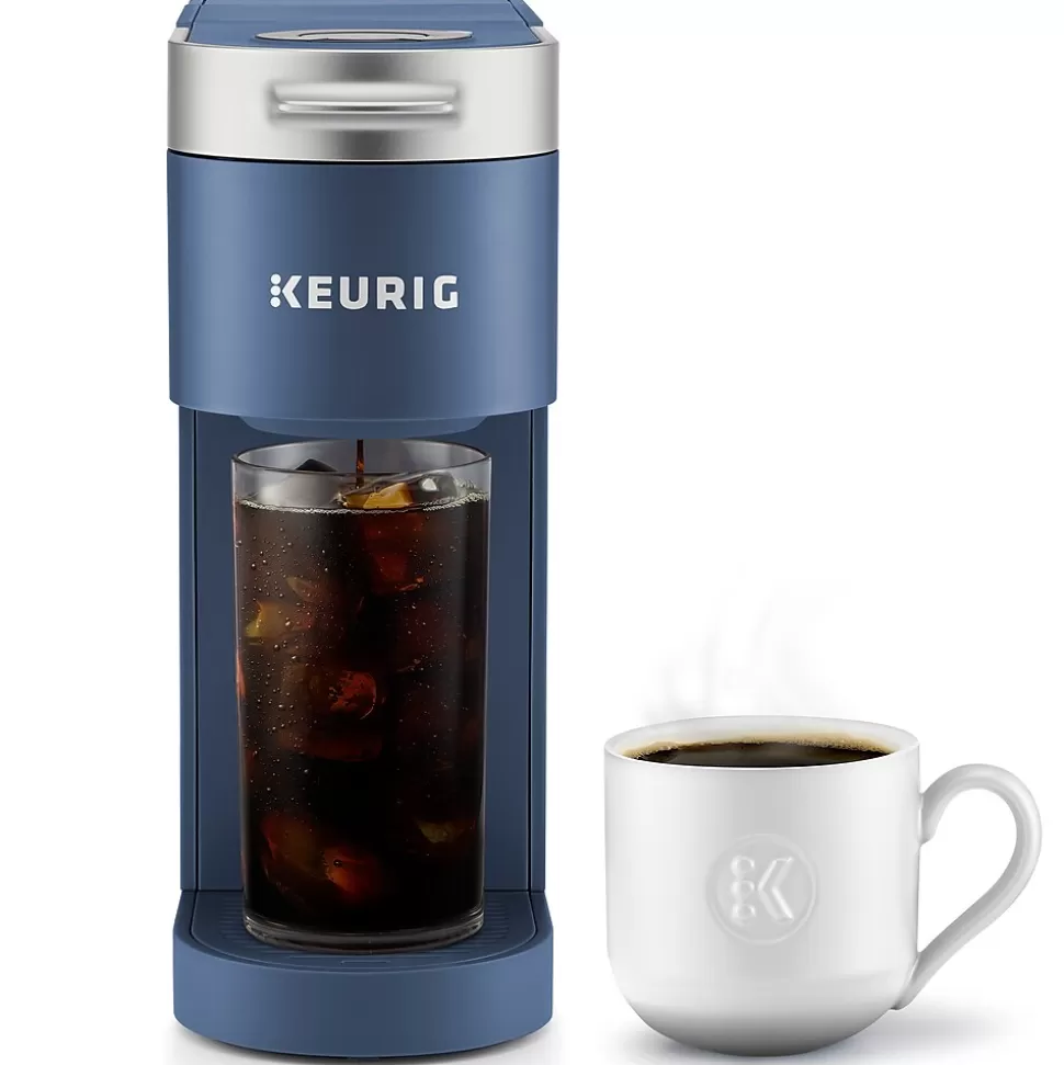Keurig K-Iced Plus™ Single Serve Coffee Maker, Alpine Blue (5000374274) Hot
