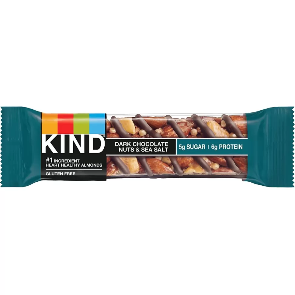 KIND Bar, Dark Chocolate Nuts & Sea Salt, 1.4 Oz., 12/Box (PHW25795) Cheap