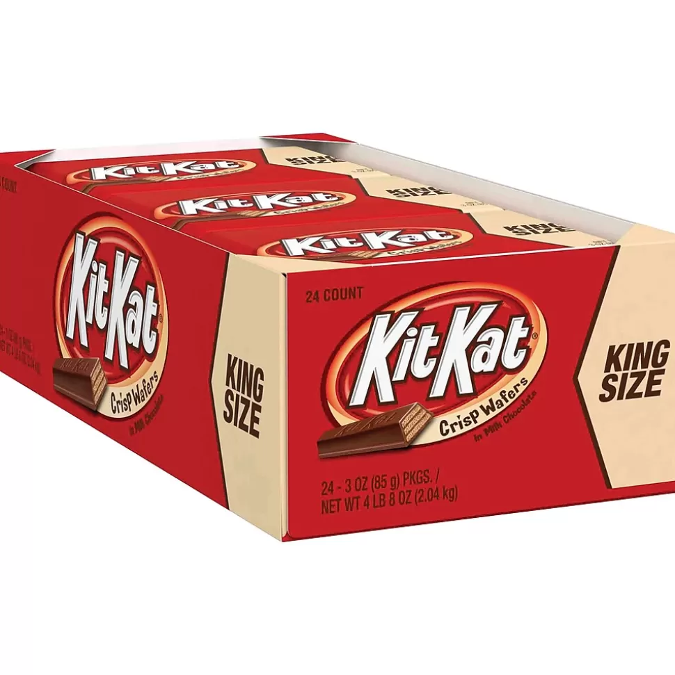 Kit Kat King Size Wafer Bars, 3 oz., 24/Box (HEC22600) Cheap