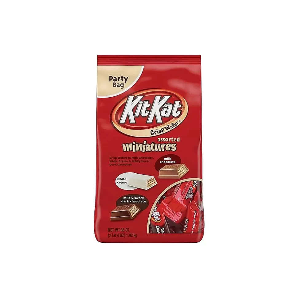 Kit Kat Miniatures Party Bag Chocolate, Variety, 32.1 oz. (HEC22673) Best