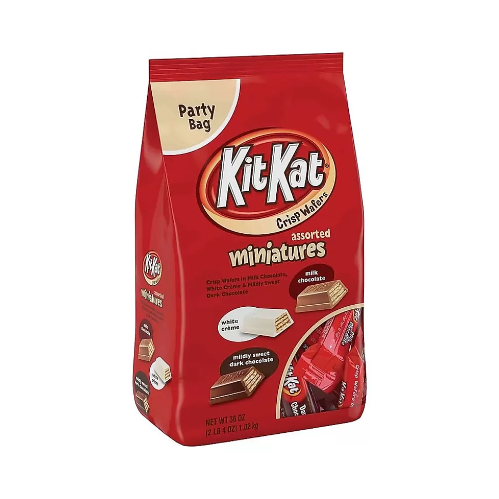 Kit Kat Miniatures Party Bag Chocolate, Variety, 32.1 oz. (HEC22673) Best