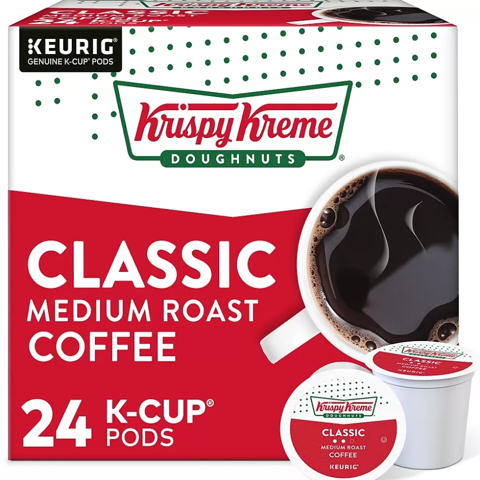 Krispy Kreme Classic Coffee Keurig® K-Cup® Pods, Medium Roast, 24/Box (06110) Best Sale