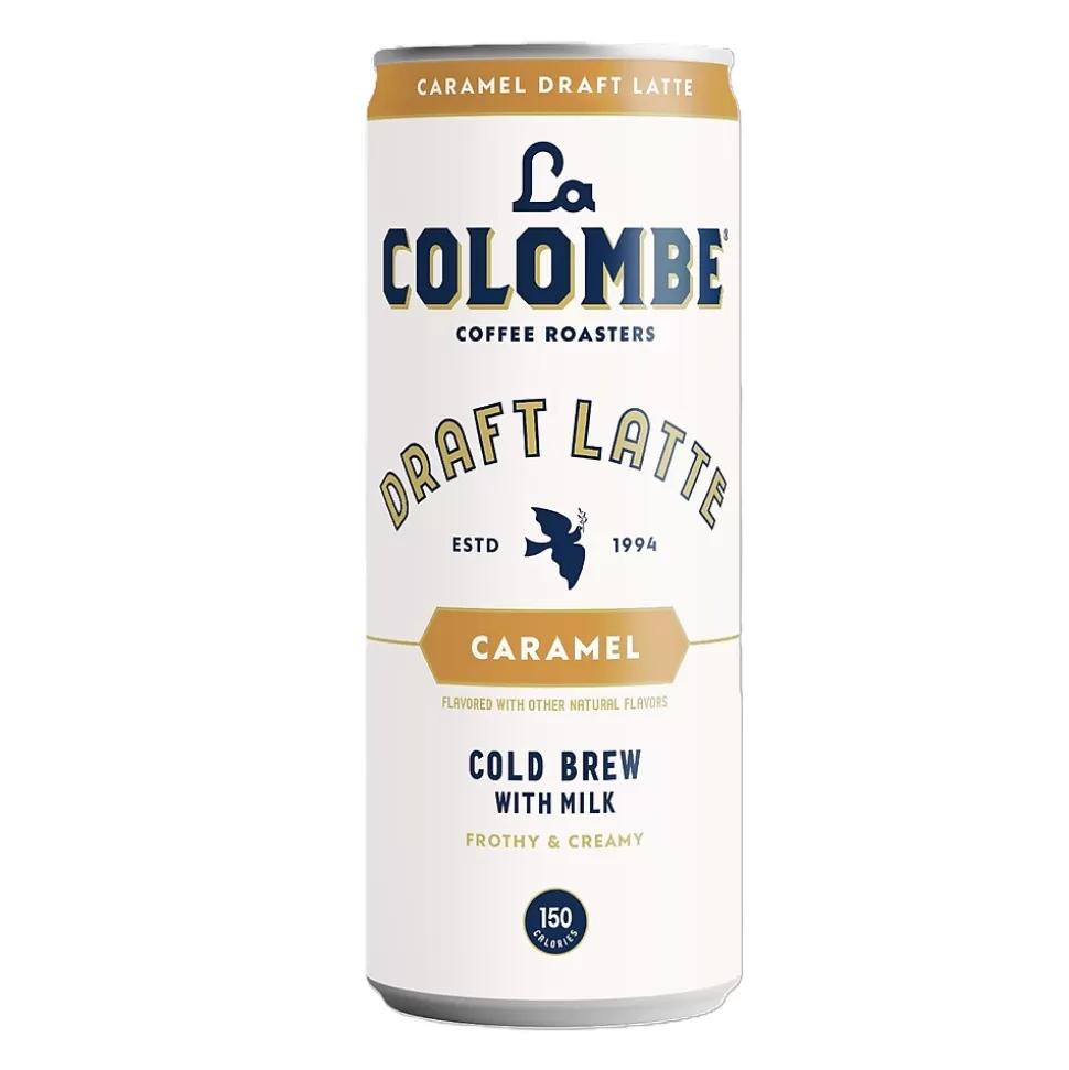 La Colombe Coffee La Colombe Draft Caramel Latte Caffeinated Cold Brew Coffee, Medium Roast, 11 oz., 12/Carton (PPPURC1216) Fashion