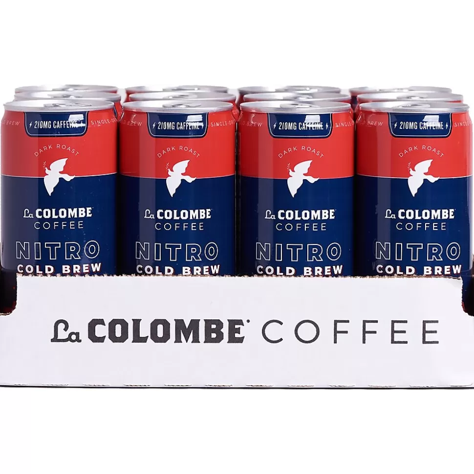 La Colombe Coffee La Colombe Nitro Extra Bold Caffeinated Cold Brew Coffee, Dark Roast, 9 fl. oz., 12/Carton (PPPURC1232) Discount