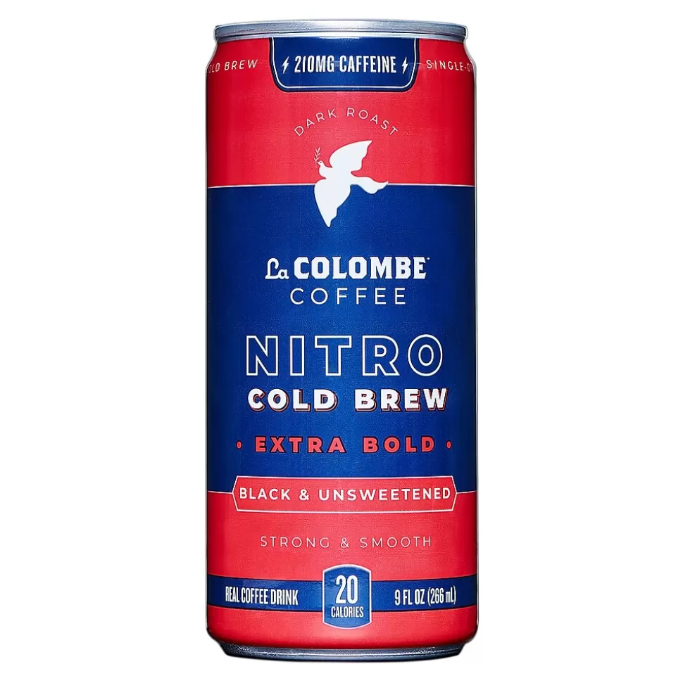 La Colombe Coffee La Colombe Nitro Extra Bold Caffeinated Cold Brew Coffee, Dark Roast, 9 fl. oz., 12/Carton (PPPURC1232) Discount