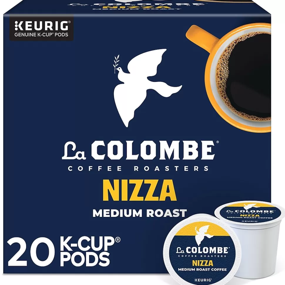 La Colombe Coffee La Colombe Nizza Coffee Keurig® K-Cup® Capsules, Medium Roast, 20/Box (5000380612) New
