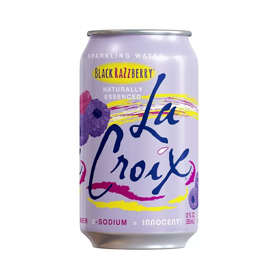 Lacroix Black RazZberry Sparkling Seltzer Water, 12 Fl. Oz., 12 Cans/Pack, 2 Packs/Carton (15021760) Shop