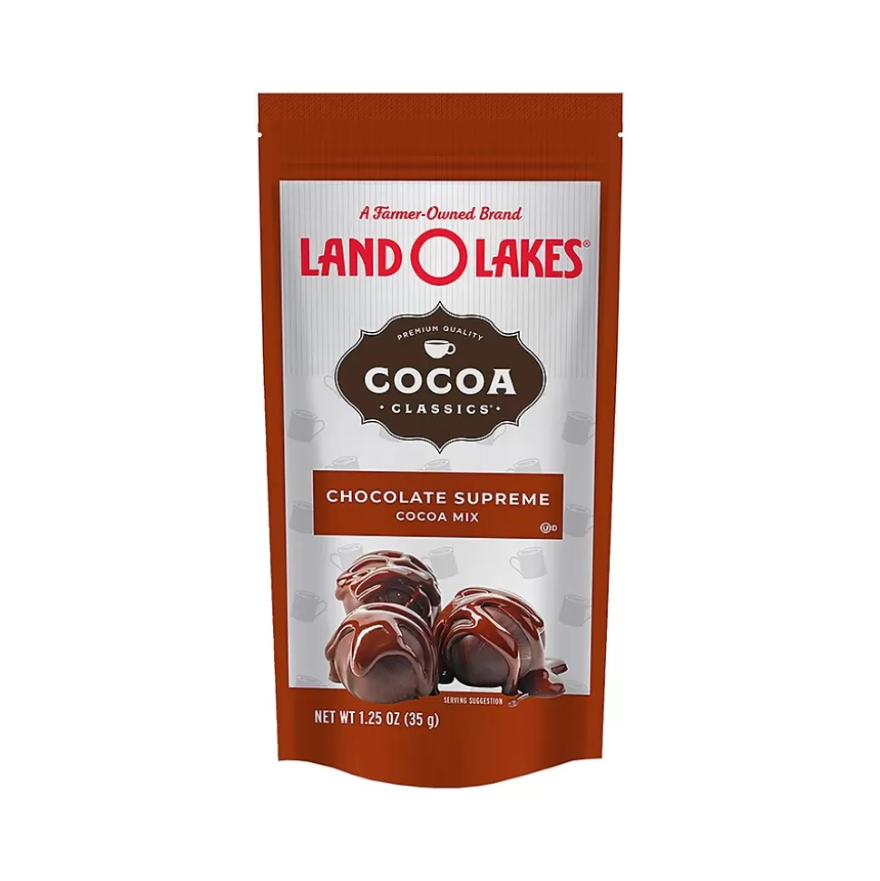 Land O Lakes Cocoa Classics Chocolate Supreme Hot Cocoa, 1.25 oz., 72/Carton (B200-W1375) New