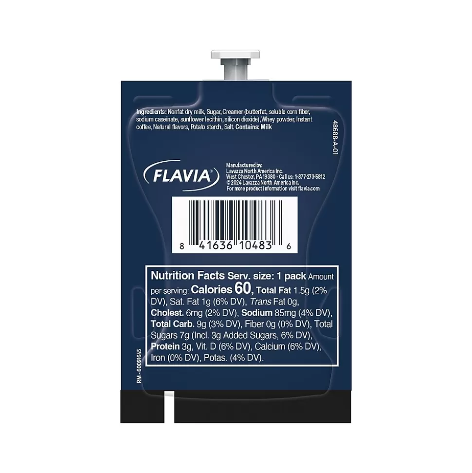 Lavazza Classic Latte Coffee, Flavia Freshpack, 72/Carton (48688) Store