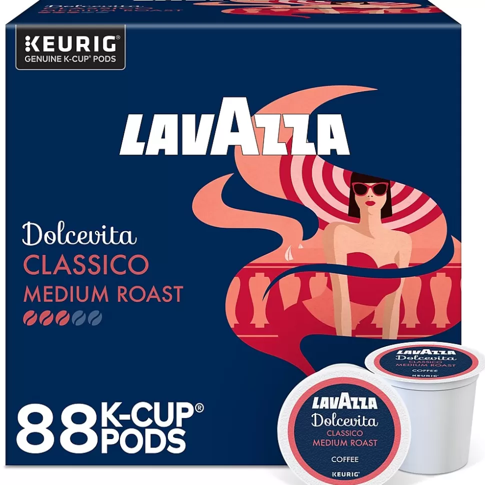 Lavazza Classico Coffee Keurig® K-Cup® Pods, Medium Roast, 88/Carton (6001CT) Sale