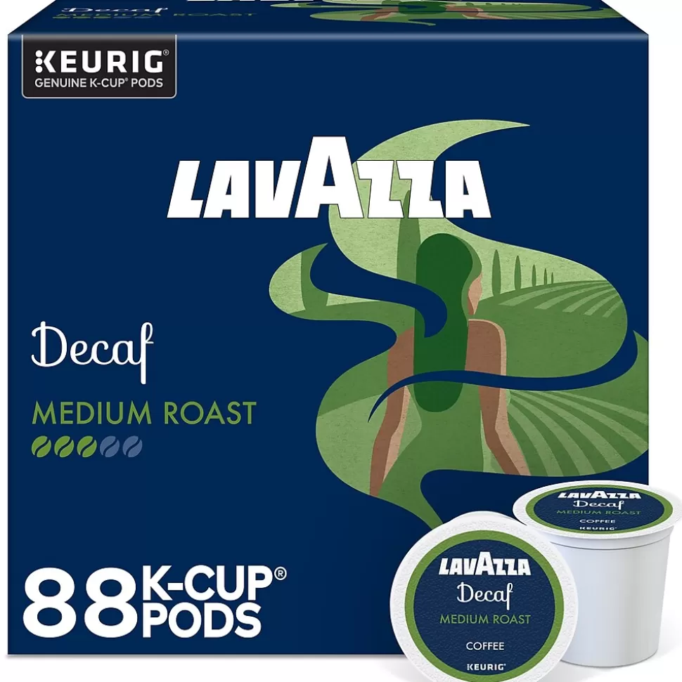 Lavazza Classico Decaf Coffee Keurig® K-Cup® Pods, Medium Roast, 88/Carton (5000382581CT) Outlet