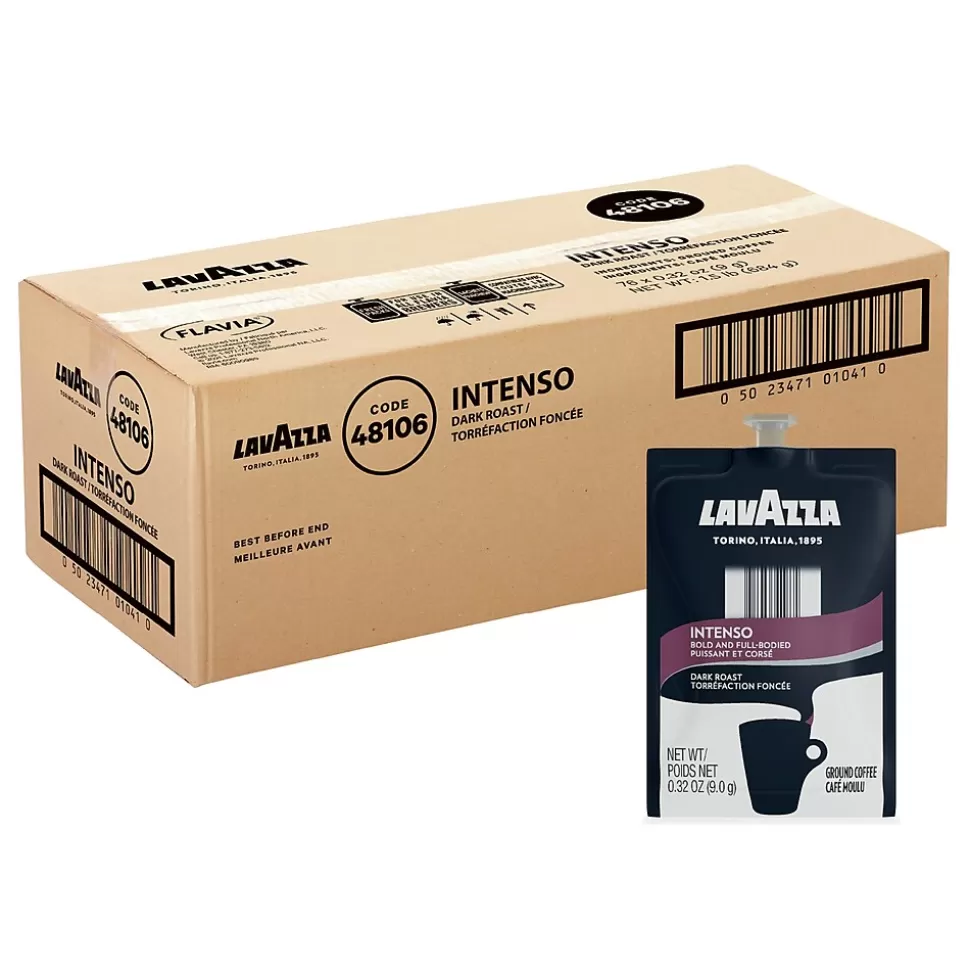 Lavazza Coffee Pods, Dark Roast, 76/Carton (MDR01041) New