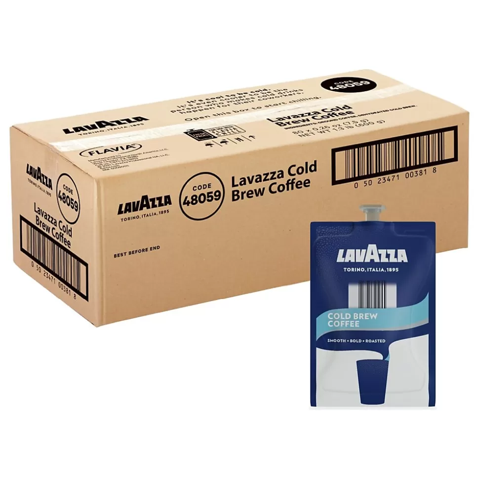 Lavazza Cold Brew Coffee, Flavia Freshpack, 80/Carton (48059) Clearance