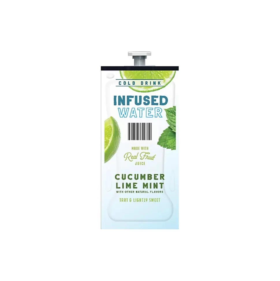 Lavazza Cucumber Lime Mint Infused Water, Flavia Freshpack, 100/Carton (48051) Sale