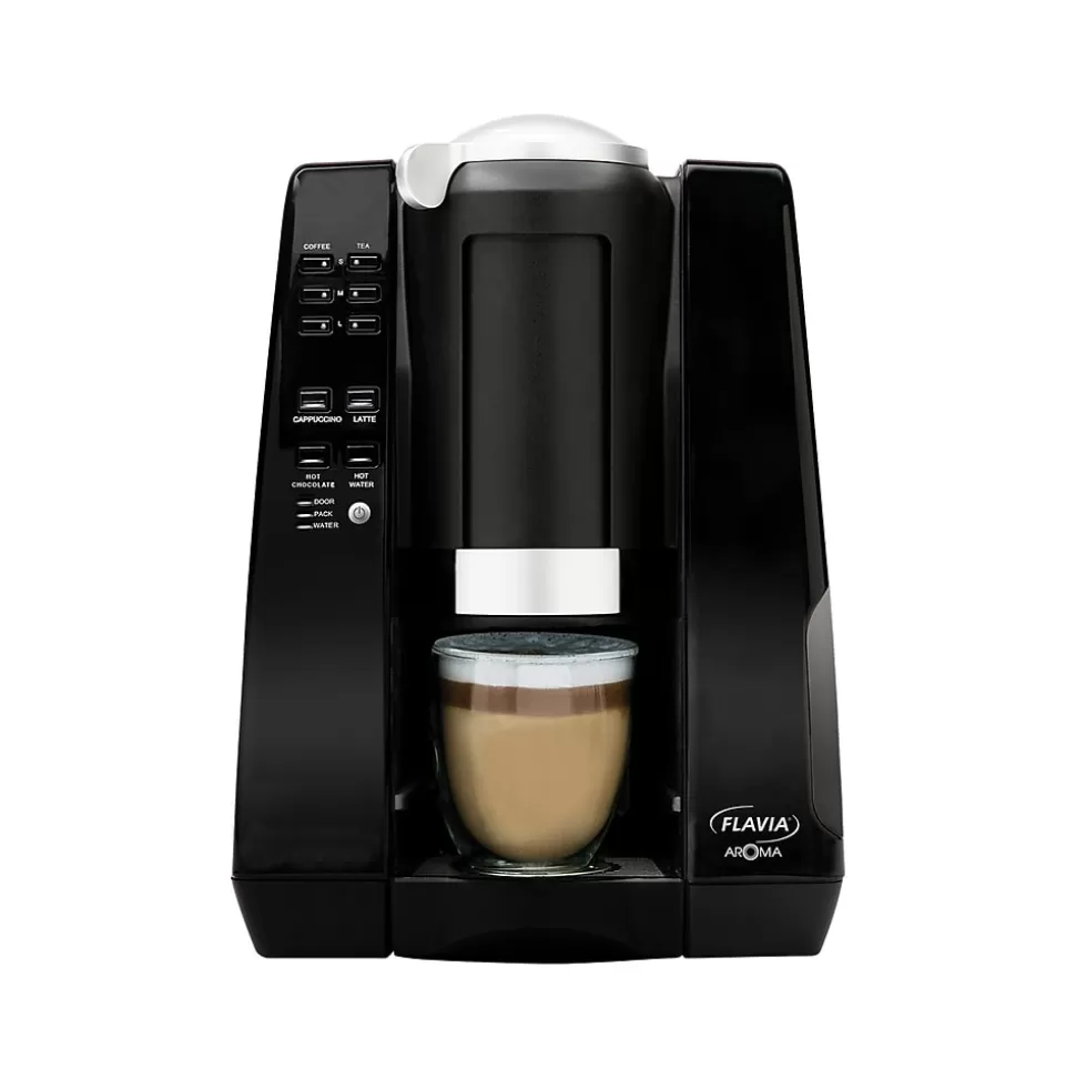 Lavazza Flavia Aroma Bundle Single Serve Coffee Maker, Black (10020) Flash Sale