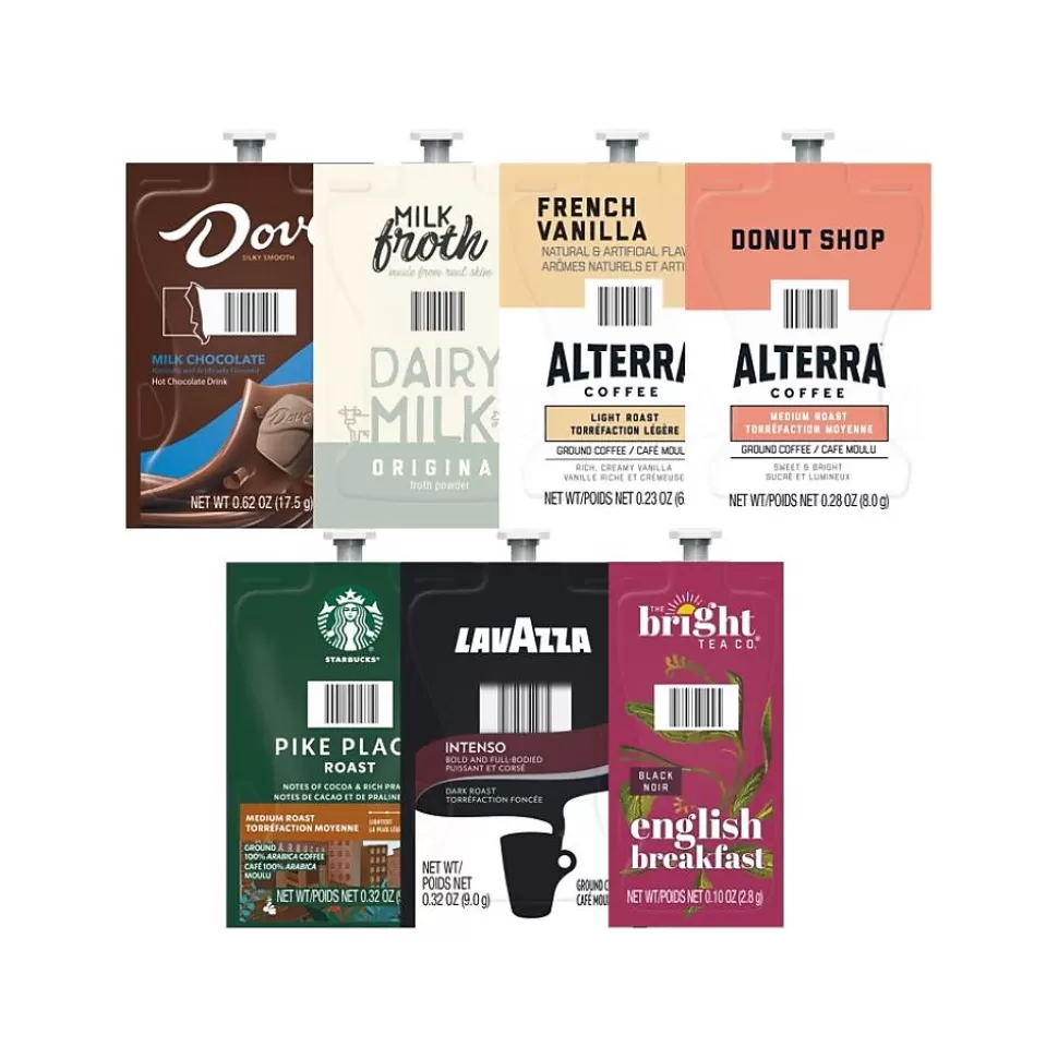 Lavazza Flavia Collection Small Variety Pack, Flavia Freshpack, 132/Carton (94163610003003) Outlet