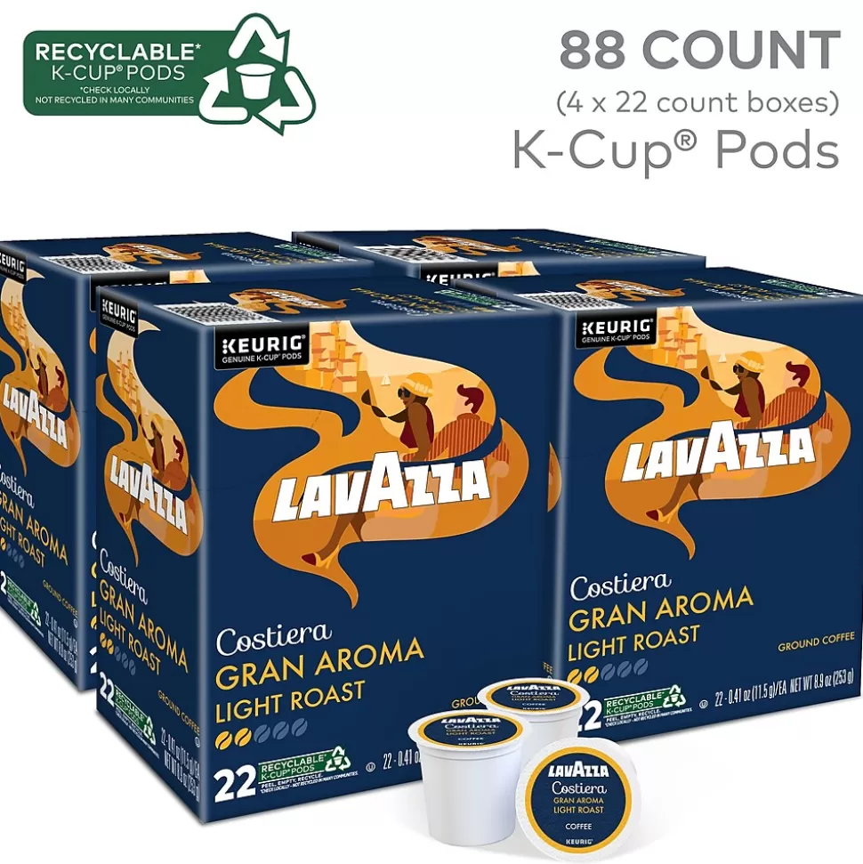 Lavazza Gran Aroma Coffee Keurig® K-Cup® Pods, Medium Roast, 88/Carton (6002CT) Shop