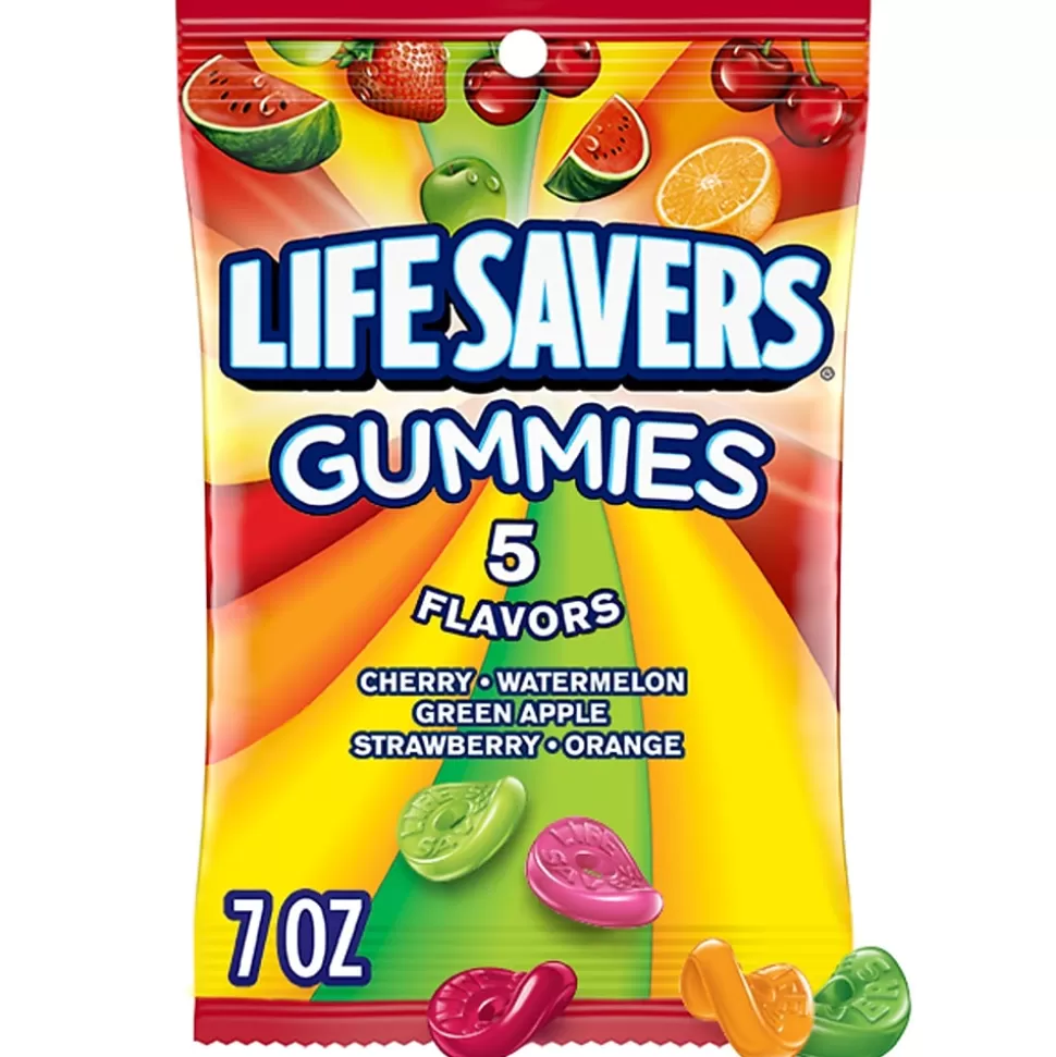 LifeSavers 5 Flavors Gummies Candy, 7 oz. (08342) Shop