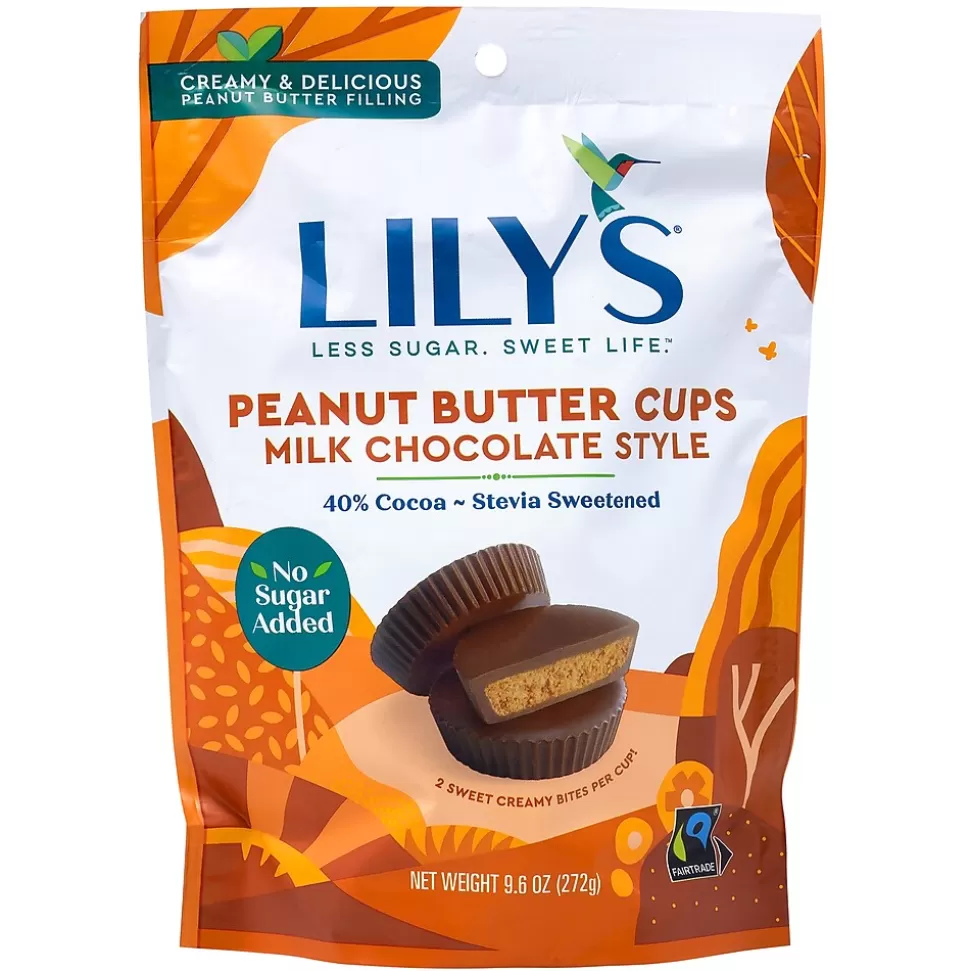 Lily’s Lily's Milk Chocolate Peanut Butter Cups, 9.6 oz. (220-02042) Hot