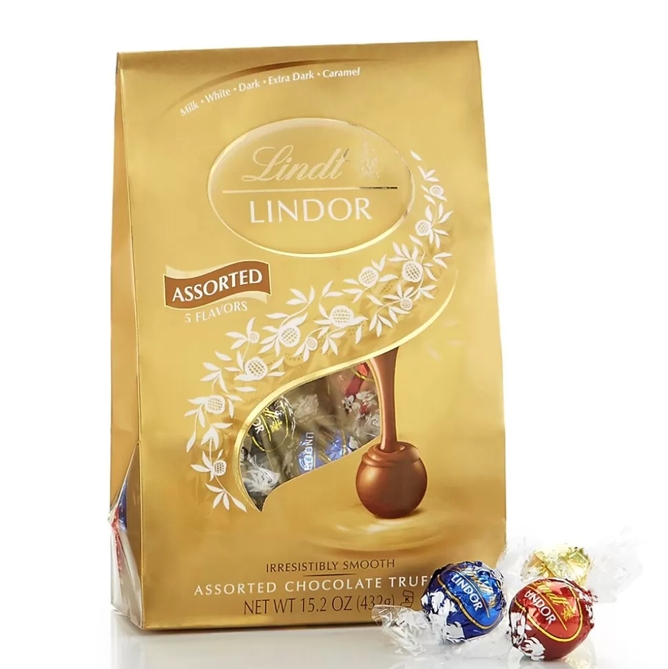 Lindt Lindor Truffle Assorted Assorted Chocolate Truffles, 15.2 oz. (301-01027) Cheap