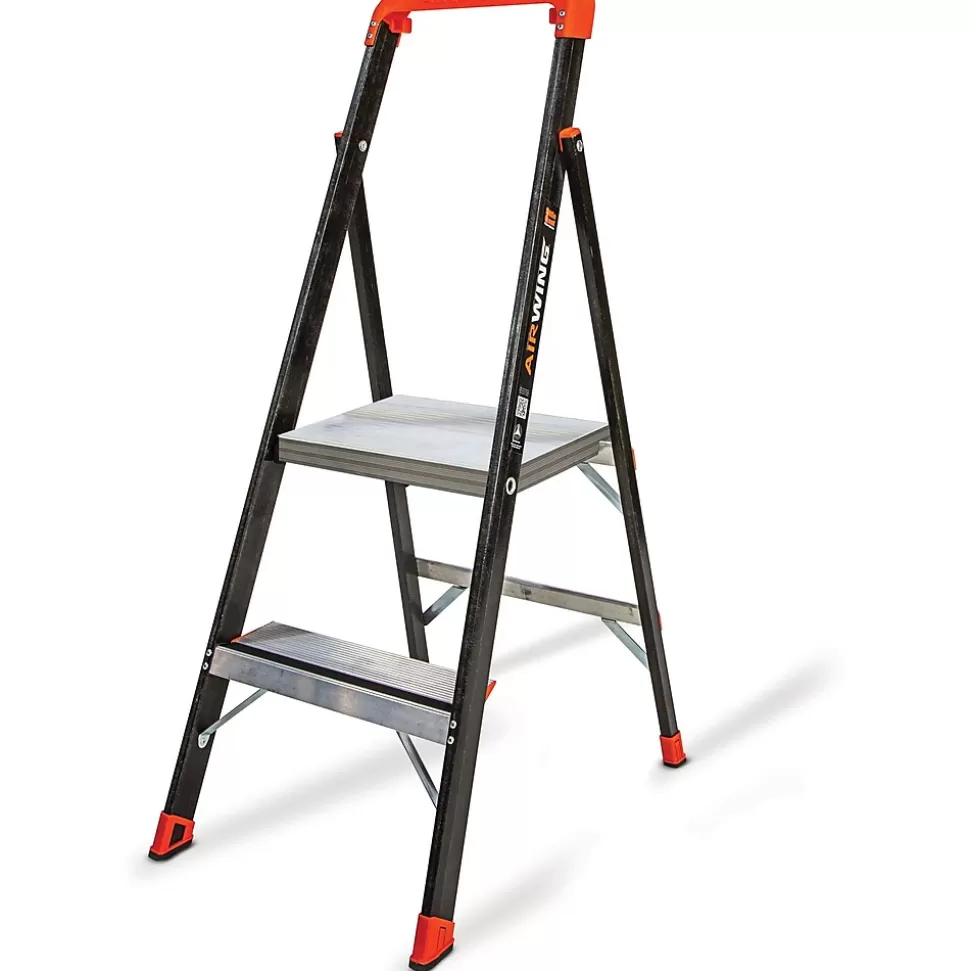 Little Giant Ladders AirWing Fiberglass Step Ladder, 350 lb. Capacity (15284001) Shop