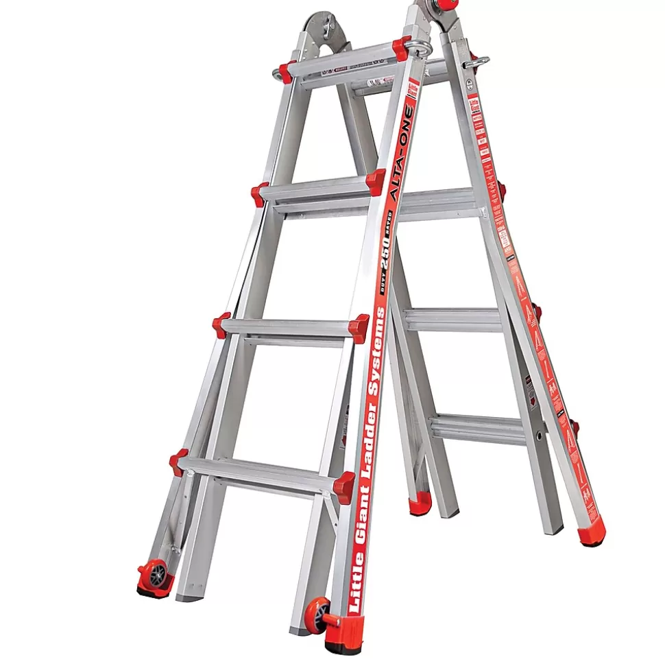 Little Giant Ladders Alta Telescoping Ladder, 250 lb capacity (14013-001) Best Sale