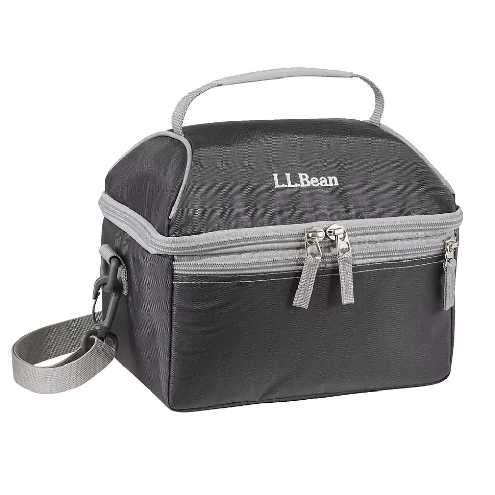 L.L.Bean Flip-Top Lunch Box, Black, 203 Oz. (0SUL710000) Hot