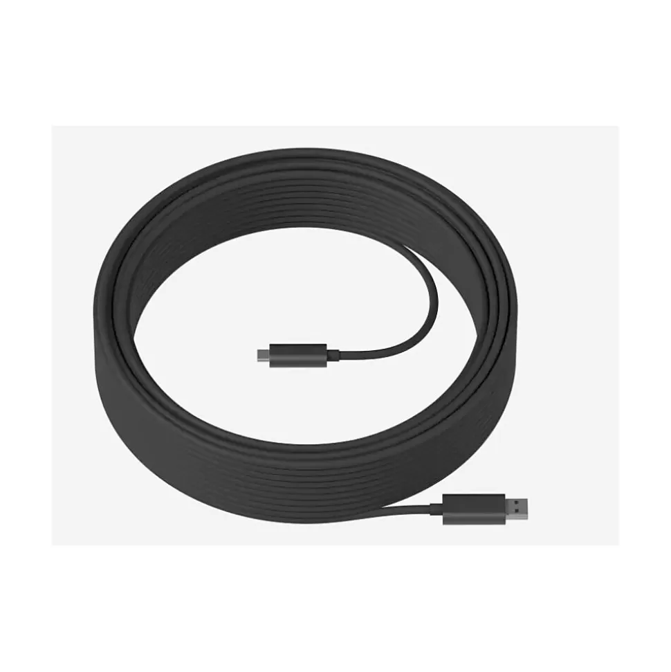 Logitech 147.6' Strong USB Cable, Dark Gray (939-001805) Discount